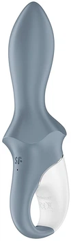Анальный вибратор Satisfyer Air Pump Booty 1 Серый (4061504038636)