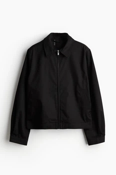 Куртка демісезонна жіноча H&M 212075-4 L(175/104) чорний (2120750005)