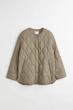 Куртка демісезонна жіноча H&M 205755-4 M(170/96) бежевий (2057550004)