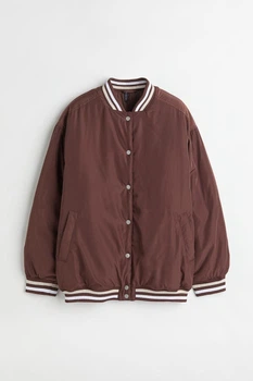 Куртка демісезонна жіноча H&M 202411-4 S(165/88) коричневий (2000004783877)