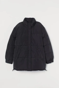 Куртка демісезонна жіноча H&M 207560-4 S(165/88) чорний (2000005019913)