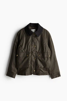 Куртка демісезонна жіноча H&M 210994-4 S(165/88) коричневий (2109940003)