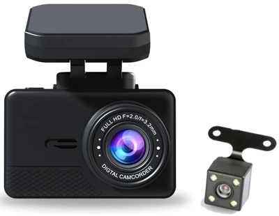 Відеореєстратор Globex GE-205W DualCam UA