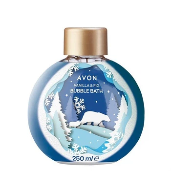 Пена для ванн Avon с ароматом ванили и инжира 250 мл Vanilla & Fig, Bubble Bath