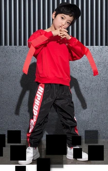 Дитячий спортивний костюм Whatiwear для хіп-хопу на хлопчика зріст 140 см різнокольоровий (1397-b-140)