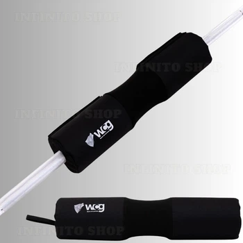 Комфорт-пад, накладка для грифа WCG Comfort Pad 42×9 см — мягкая защитная подушка, антискользящее покрытие, чёрный