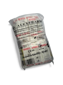 Шприц инъекционный 3-х компонентный ALEXPHARM 20 мл 50 шт в упак