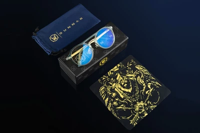 Окуляри для комп'ютера Gunnar World of Warcraft Alliance Edition, Amber