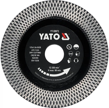 Tarcza do ceramiki Yato YT-59973 125 mm (5906083119361)