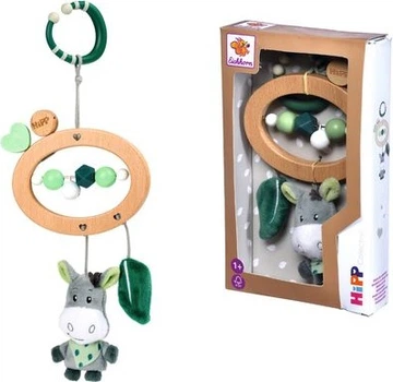 Брязкальце на ліжечко Eichhorn Baby Hipp дерев'яне (4003046007466)