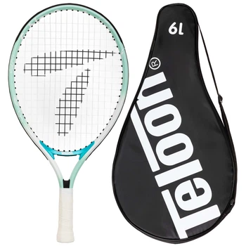 Ракетка для великого тенісу дитяча 19" на 3-5 років Teloon 2562-19 з чохлом Mint-White