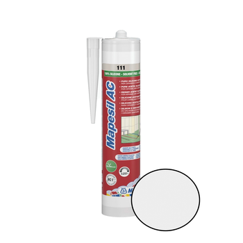 Силиконовый герметик Mapei Mapesil AC №111 серебристо-серый 310мл