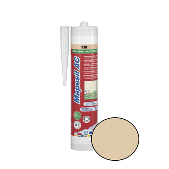 Силиконовый герметик Mapei Mapesil AC №138 миндаль 310мл