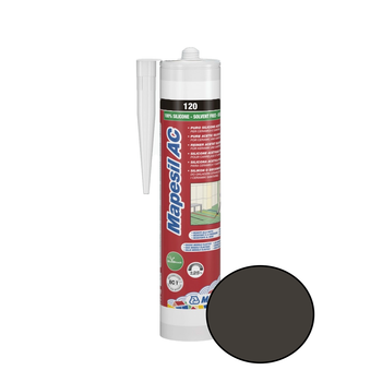Силиконовый герметик Mapei Mapesil AC №120 черный 310мл