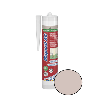 Силиконовый герметик Mapei Mapesil AC №123 античный белый 310мл