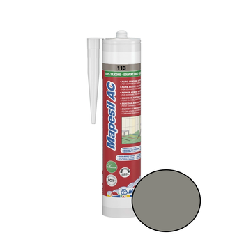 Силиконовый герметик Mapei Mapesil AC №113 цементно-серый 310мл