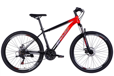 Велосипед Space ST 27.5" MARS AM DD FR 17" 2026 Красно-черный (OPS-SP-27.5-067)