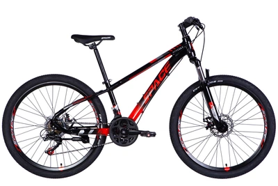 Велосипед Space AL 26" MERCURY AM DD FR 13" 2026 Черно-красный (OPS-SP-26-084)