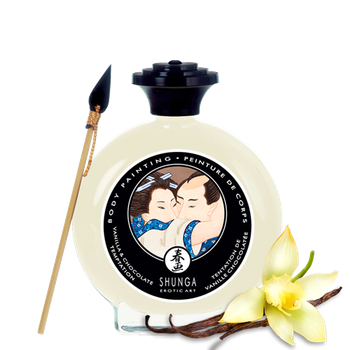 Съедобная краска для рисования по телу Shunga Body Painting Vanilla 100 мл (500640)