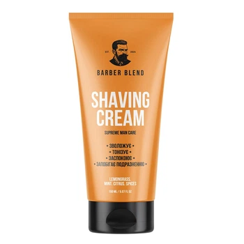 Крем Barber Blend Shaving Cream для бритья, 150 мл