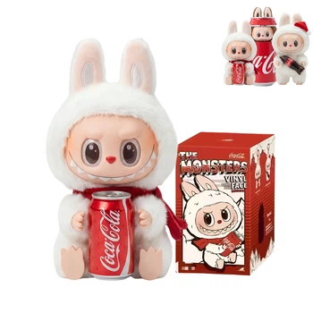 Колекційна фігурка Labubu Monsters Coca-Cola м'яка іграшка 20 см випадкова