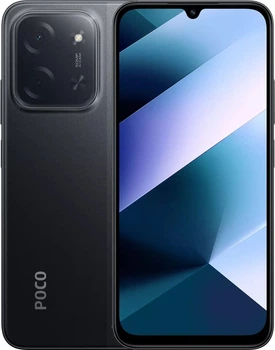 Смартфон Xiaomi Poco C85 6/128GB Black (Global Version) NFC (with charger)
