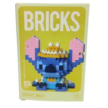 Конструктор 3D Blocks Bricks Стіч, 232 деталі X-5022