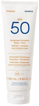 Солнцезащитная эмульсия для лица и тела Korres SPF50 250 мл (5203069098291)