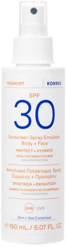 Солнцезащитная эмульсия Korres SPF 30 с йогуртом 150 мл (5203069126482)
