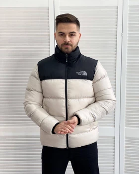 Чоловіча куртка пуховик The North Face 839291 XL бежевий