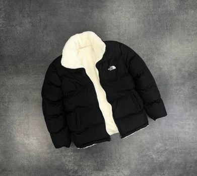 Двухсторонняя куртка The North Face водонепроницаемая GORE TEX до -25° L черный