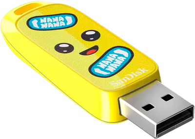 Флеш пам'ять SanDisk Fortnite Peely Edition 256GB USB 3.2 Yellow (SDCZIF-256G-G46)