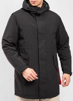 Мужской чёрный пуховик AFTER LABEL XL (SEATTLEP048-999-XL)