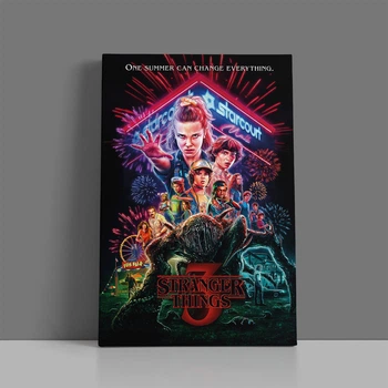 Інтер'єрна картина Дивні Дива 3, Stranger Things 3, 42×28 см (id3634)