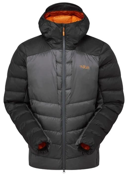 Мужская зимняя куртка Rab Cirrus Ultra Hoody, Anthracite/Graphene, XLG