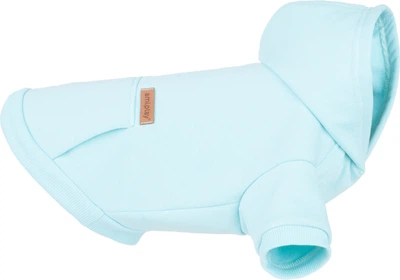 Bluza dla psów Amiplay Texas z kapturem 30 cm Niebieska (5907563254329)