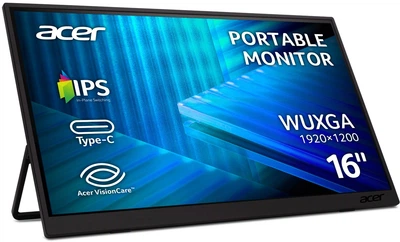 Монитор 16" Acer PM161Wbmiuux (UM.ZP1EE.012)