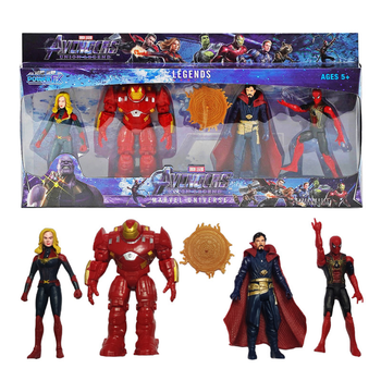 Ігровий набір фігурки супергероїв Месники зі світлом Marvel Avengers 4 шт
