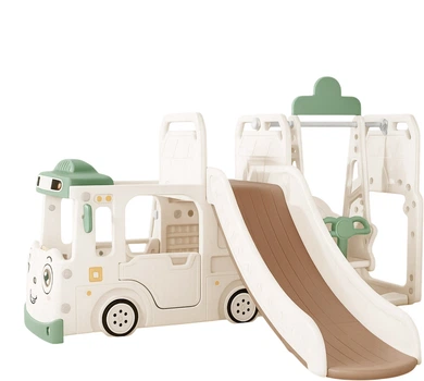 Детский игровой комплекс Mealux Amber White/Green (арт. KD-B010 White / Green)