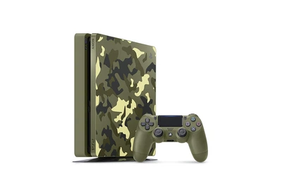 Игровая приставка Sony Playstation 4 Slim 1TB Call of Duty WW2 - Б/У