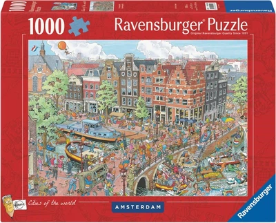 Пазл Ravensburger Fleroux Amsterdam 1000 елементів  12000296 (4005555002963)