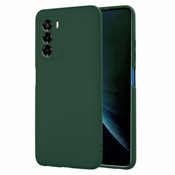 Чохол Fiji Full Soft Premium для ZTE Blade A72 протиударний бампер з мікрофіброю Dark Green