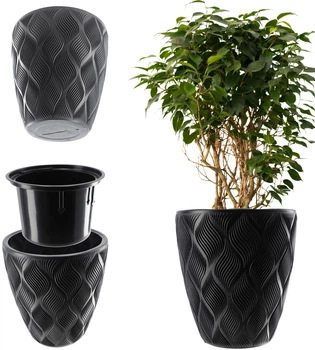 Квітковий горщик зі вставкою Kadax Jesi К4347