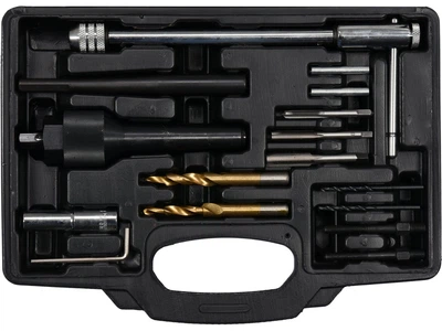 Zestaw narzędzi YATO demontażu urwanych świec żarowych 16 szt YT-05342 (5906083031533)