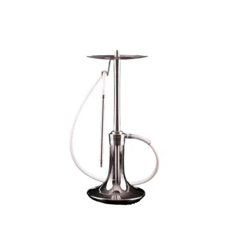 Кальян Oduman Cosmo Silver Silver Glass 60 см Одуман Космо Серебристый Нержавеющая сталь с титановым покрытием серебристого цвета