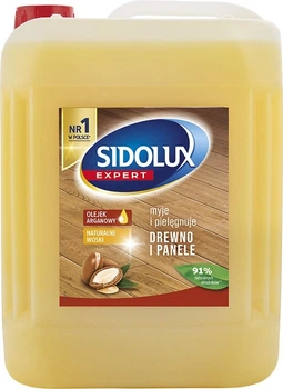Środek do mycia paneli i drewna Sidolux Expert z olejem arganowym 5 l (5902986202599)