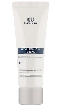 Гіалуроновий крем-гель з пептидами CuSkin CLEAN-UP HYALURONIC 15 CREAM 60 мл