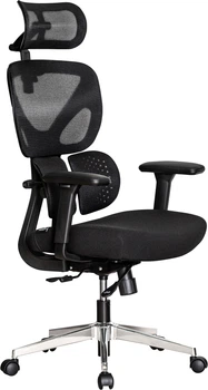 Офісне крісло Mealux D1 Duo Air Fabric Black (HF-D1 Duo F/B)