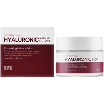 Крем для лица Tenzero Hydrating Hyaluronic Ampoule 2X Cream 70 г (8809628885141)
