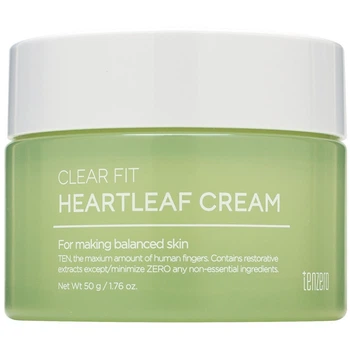 Крем для лица Tenzero Clear Fit Heartleaf Cream 50 г (8809628883116)